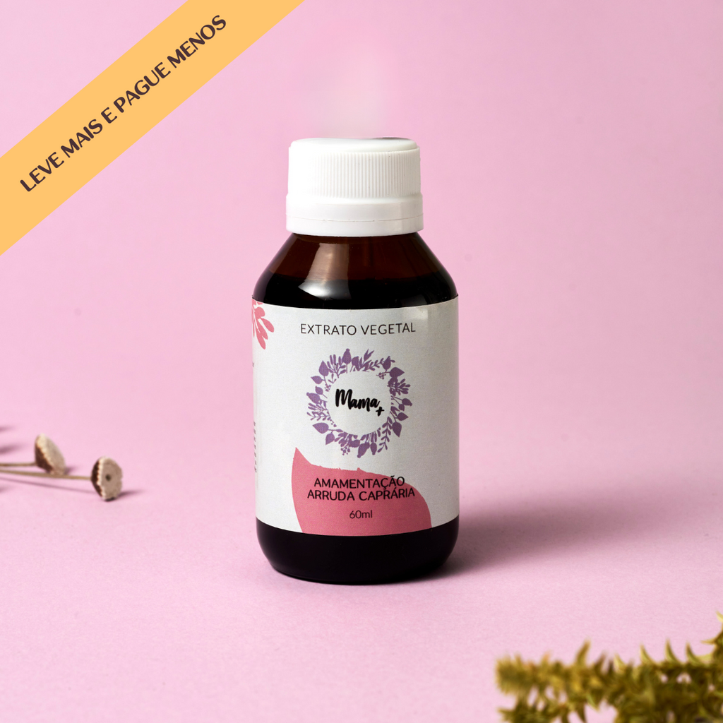 Extrato Vegetal Mama+ Amamentação Arruda Caprária