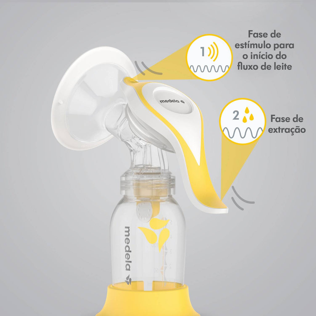 Extrator de Leite Materno Manual Medela Harmony Flex - Bomba Manual