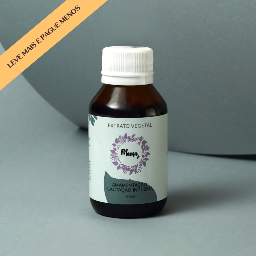 Extrato Vegetal Mama+ Amamentação Lactação Induzida